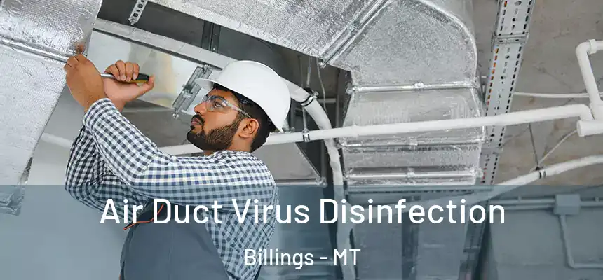 Air Duct Virus Disinfection Billings - MT